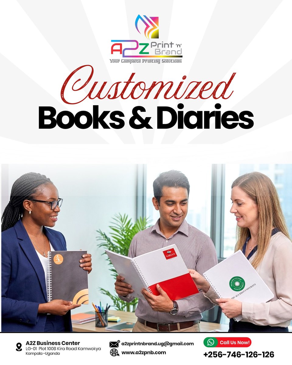 a2zpnb's tweet photo. 📚 Customised Books &amp; Diaries Designed for Your Brand! ✨

✔️ Custom logos &amp; branding
✔️ Premium printing &amp; finishing
✔️ Stylish and professional designs
✔️ Ideal for corporate &amp; promotional use https://t.co/7mL6ejyelL