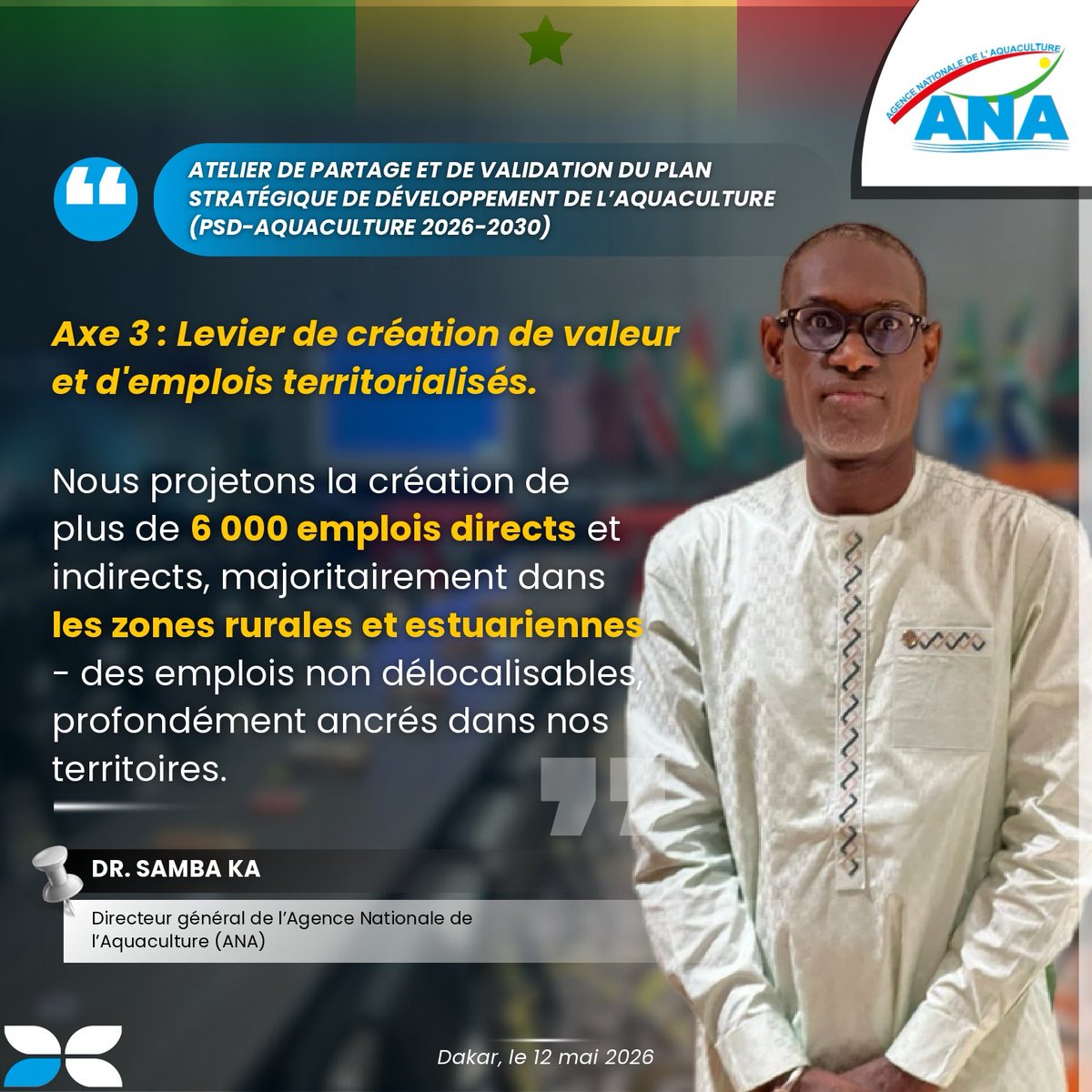 Agence Nationale de l'Aquaculture Sénégal tweet media