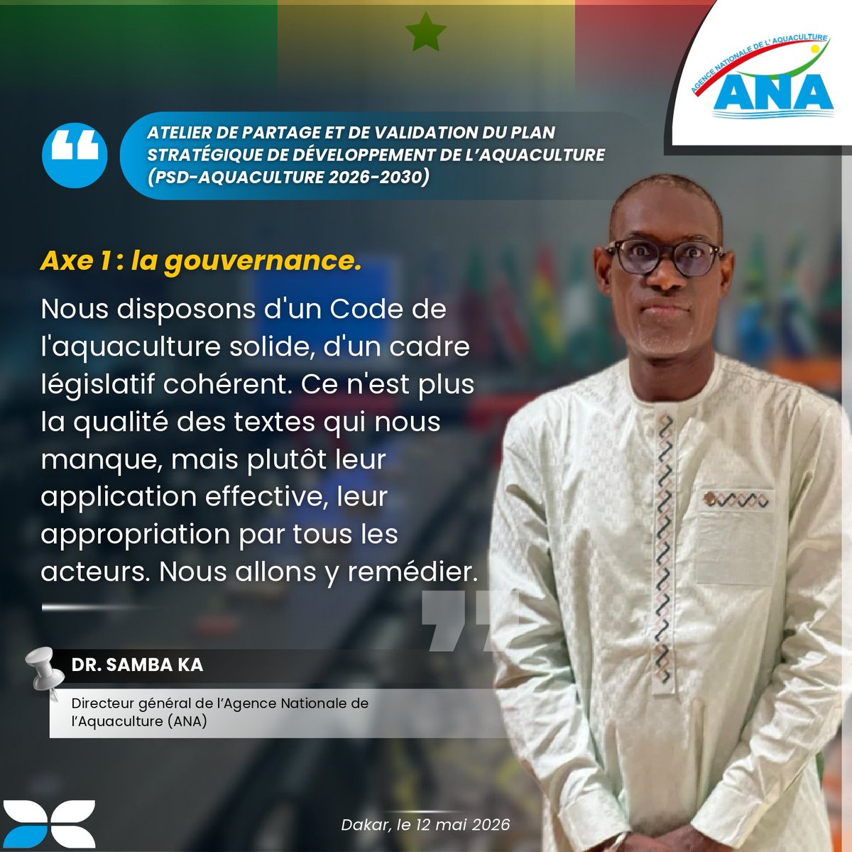 Agence Nationale de l'Aquaculture Sénégal tweet media