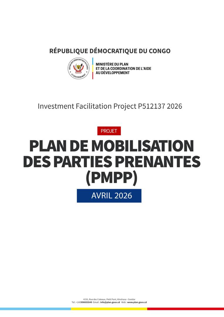 Ministère du Plan et de la C.A.D 🇨🇩 tweet media