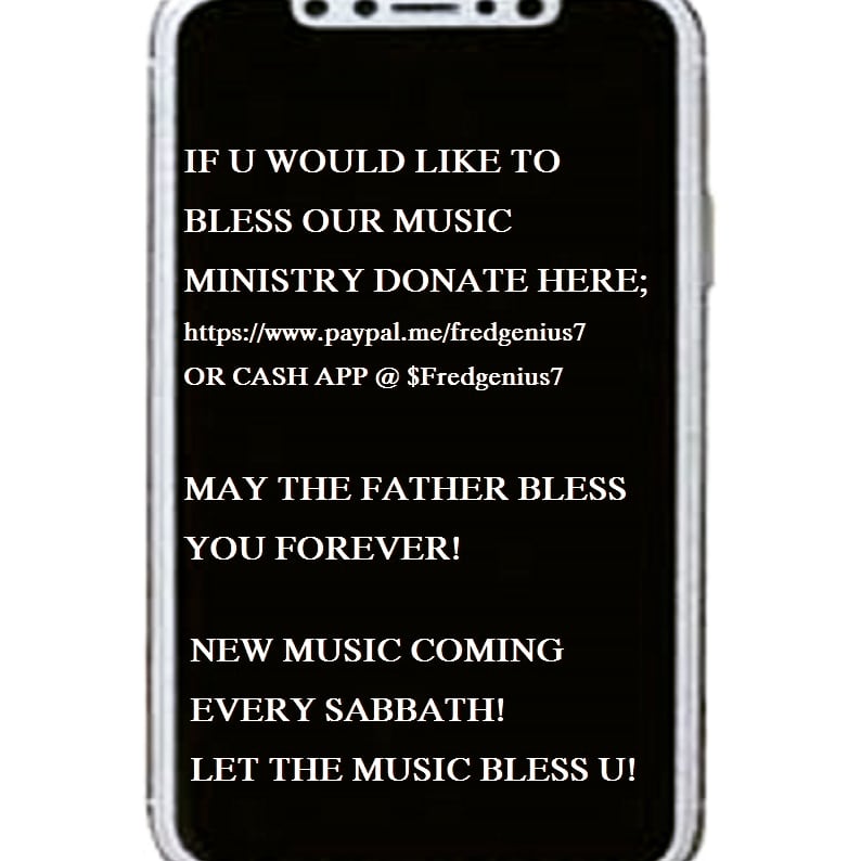 FredGenius's tweet photo. Donate to our Music Ministry at Cash App $Fredgenius7 Let the music continue to bless you! https://t.co/8a0yGc0AKQ