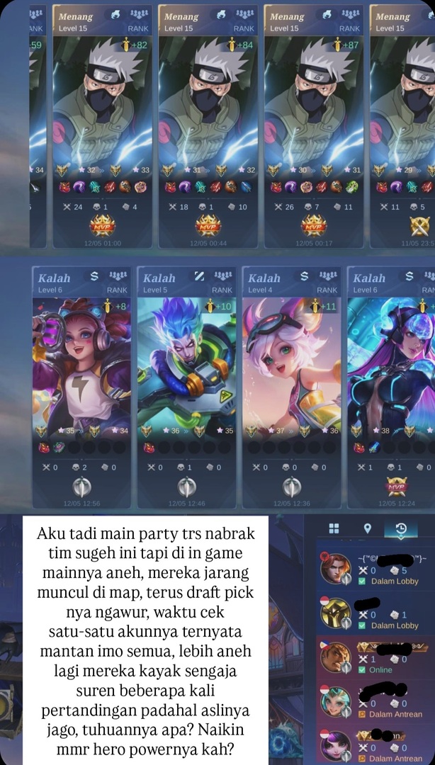 Mobile Legends Menfess tweet media