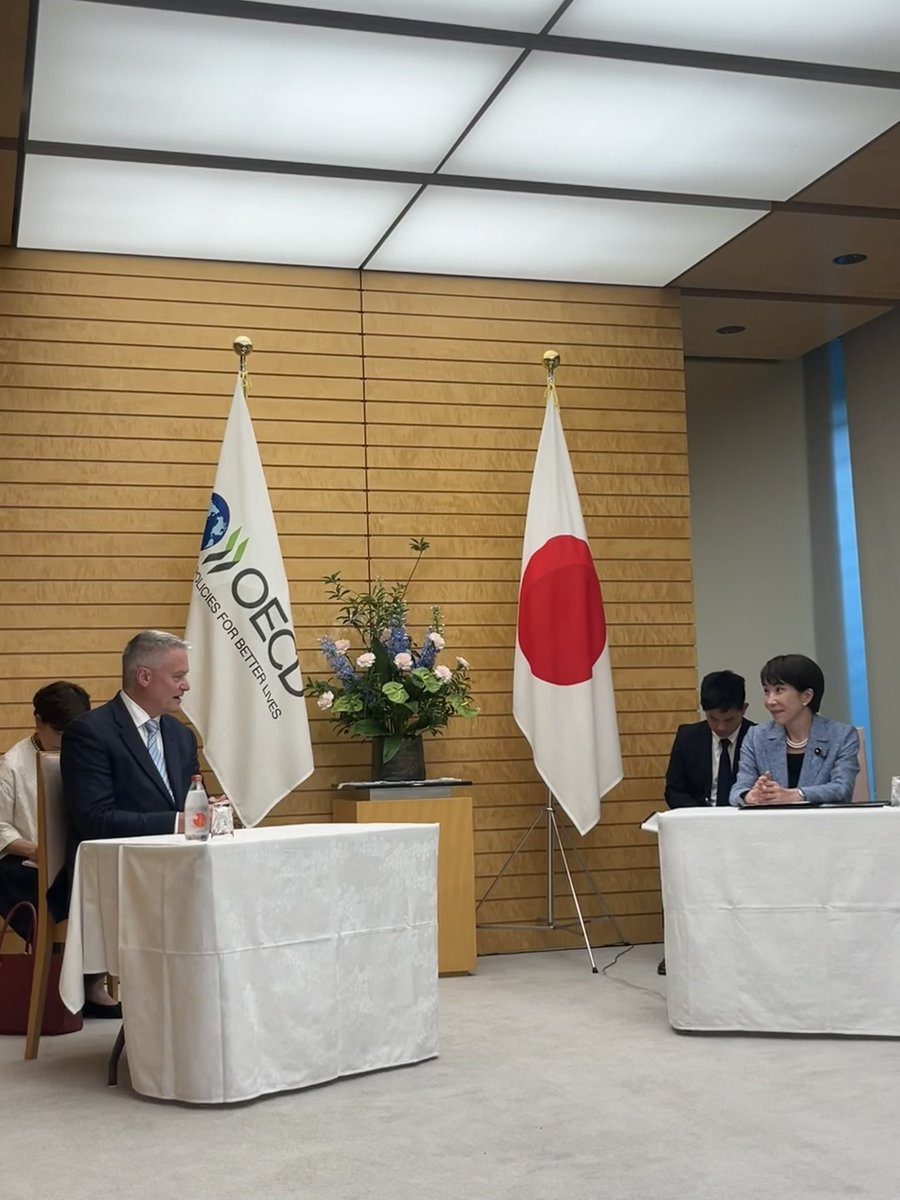 OECD日本政府代表部 Permanent Delegation of Japan to OECD tweet media