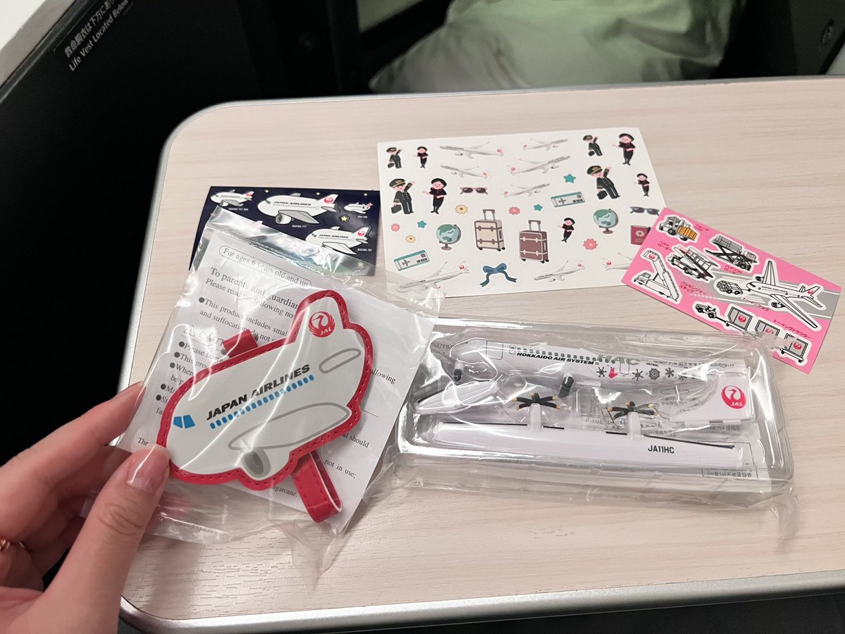 昨日香港から帰国✈️ようやく機内でJALサブチャン見れた👀💖幸