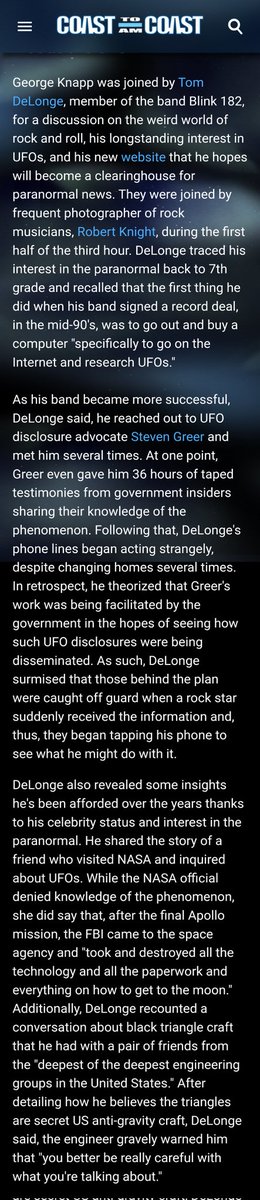 GuySpringthorpe's tweet photo. @TheProjectUnity @DarrenHahm This is what happened to Tom, and it wasn't the Pentagon he got invited to. It was open minds tv, tom went through exactly what bennowitz did I presume until he turned on greer to fit their narrative https://t.co/QHEReYmlea