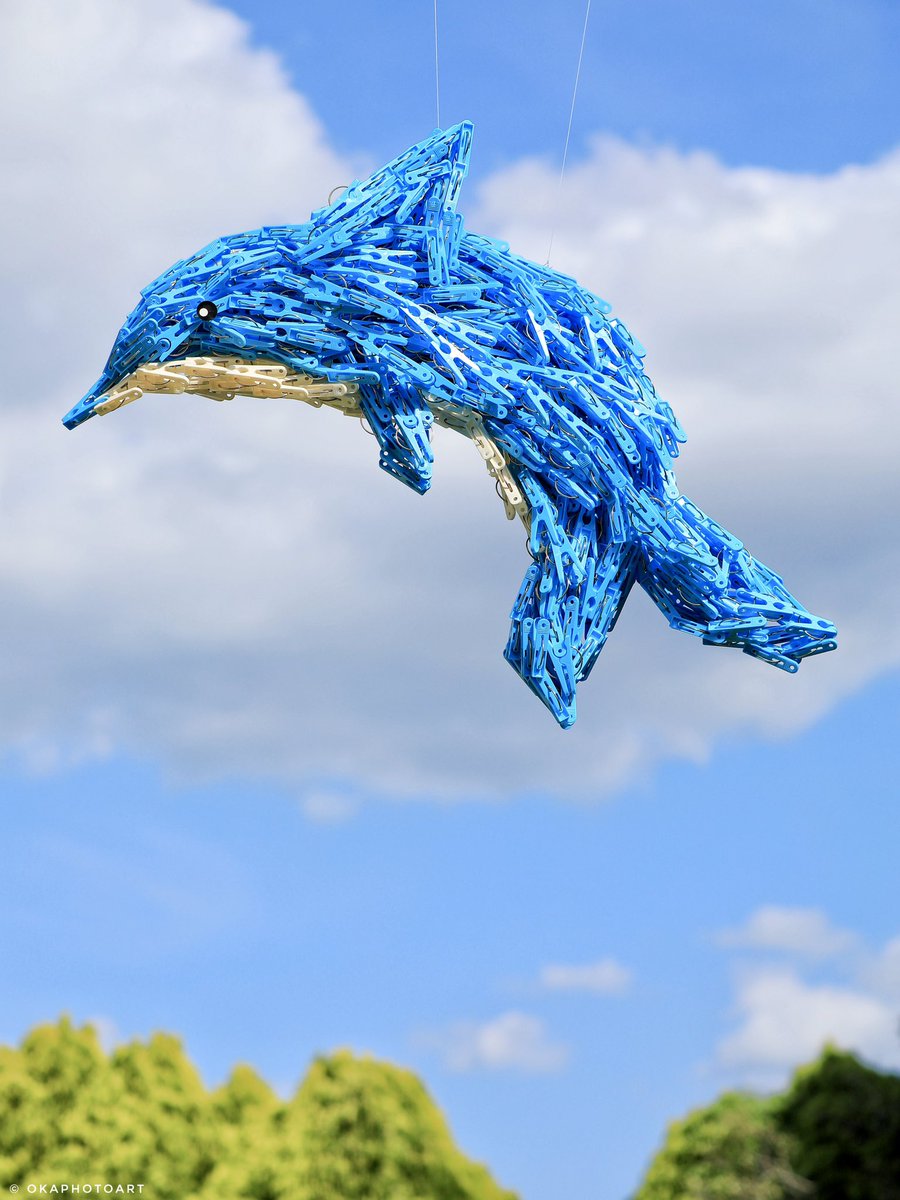 RT @okaphotoart: 日本の洗濯バサミはアートだ🐬