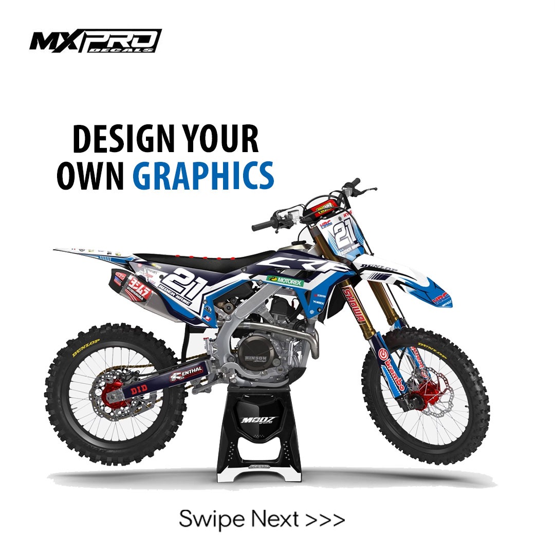 MXPRODECAL's tweet photo. Stand out on every track. 🔥

Your ride deserves graphics as bold as your style custom decals made to turn heads and make it one of a kind.

Ready to design yours?

Customize your bike  - https://t.co/JFgMqWX7mj

#Mxprodecals #CustomBikeGraphics #DirtBikeGraphics #MotocrossLife https://t.co/feQPs4DNz0