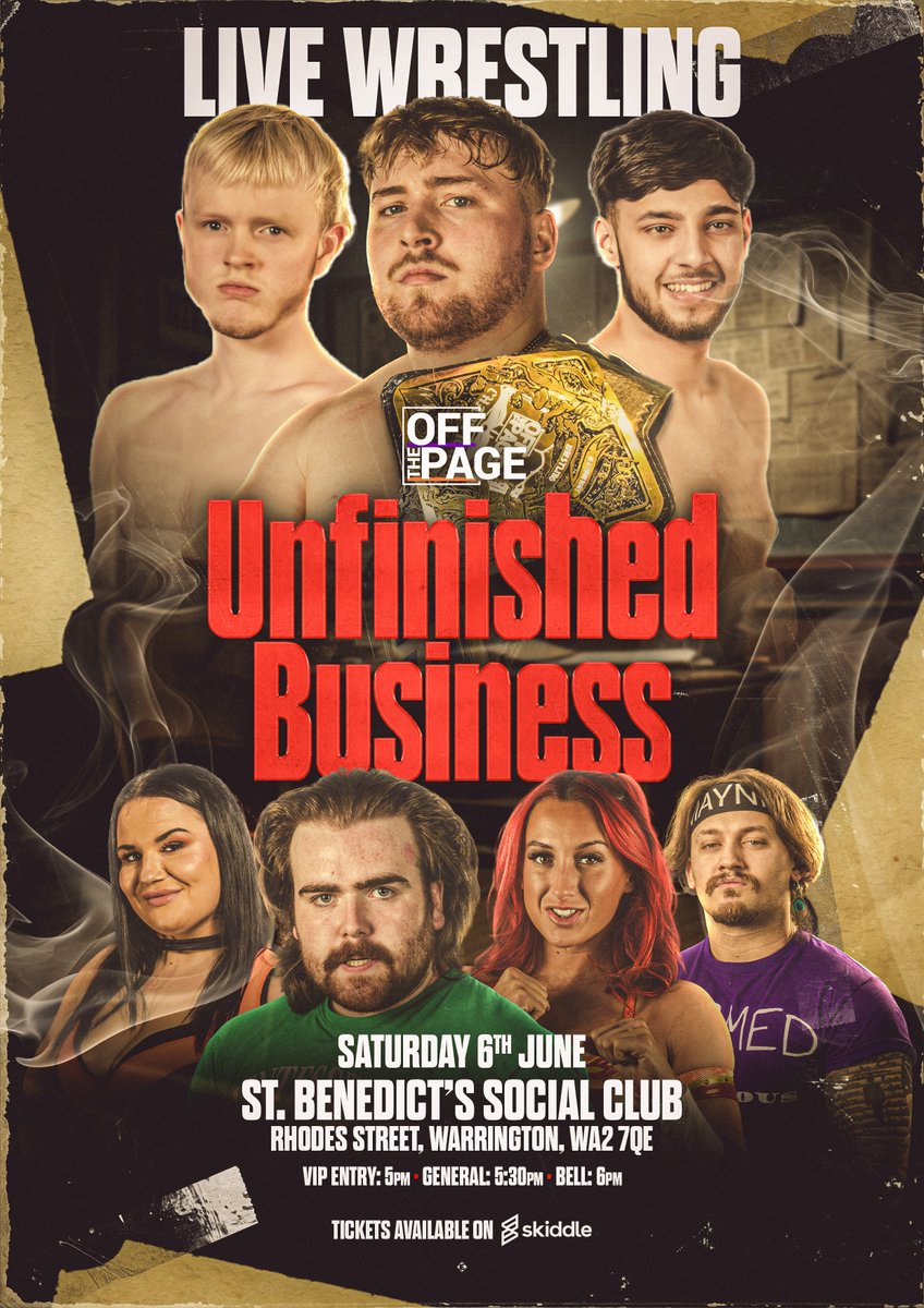 OffThePage_WP's tweet photo. OTP is BACK in Warrington at long last on June 6th at St Benedict's Social Club!

Featuring:
@TomThelwell02 
@LucySky_x 
@melissaf13rce 
@ChristyQuinlan1 
@harveyjukes_ 
@dechenry_ 
Many more!

Get tickets now: https://t.co/qXRZ3zZoq7 https://t.co/JX7blApz6I