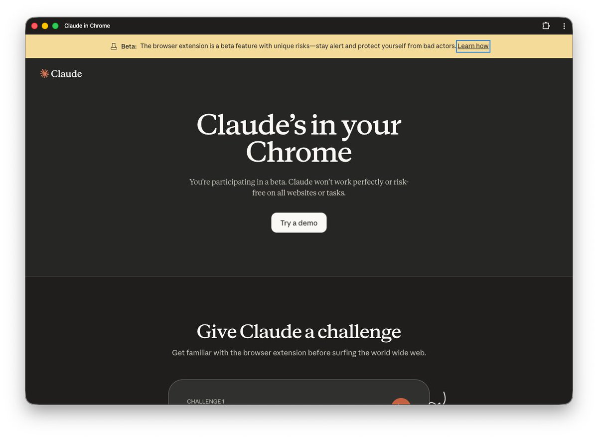 TimonFiddike's tweet photo. Mit der Browser Integration kann Claude Code die Ergebnisse seiner Arbeit selbst überprüfen, noch bevor ich als Mensch darauf schaue. Dies ermöglicht einen AI-Coding Workflow mit hoher Qualität und erlaubt auch sicheres AI-Coding an Legacy Code. Link im ersten Kommentar. https://t.co/Al8L7F5oe4