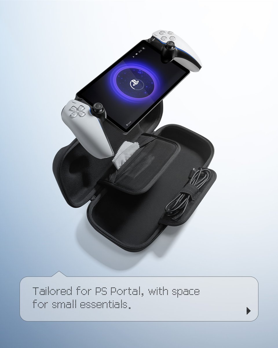 tomtoc_official's tweet photo. 😅 A bit late… but we’ve got a new FancyCase member for #PSPortal.

Available now on our site https://t.co/4uGq1R0WK0 or Amazon https://t.co/GHqljRdiEA

#tomtoc #PlayStationPortal https://t.co/V3qa0pWEiX