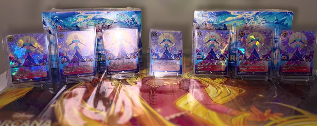 本当に美しい❄️ #ロルカナ #lorcana #エルサ