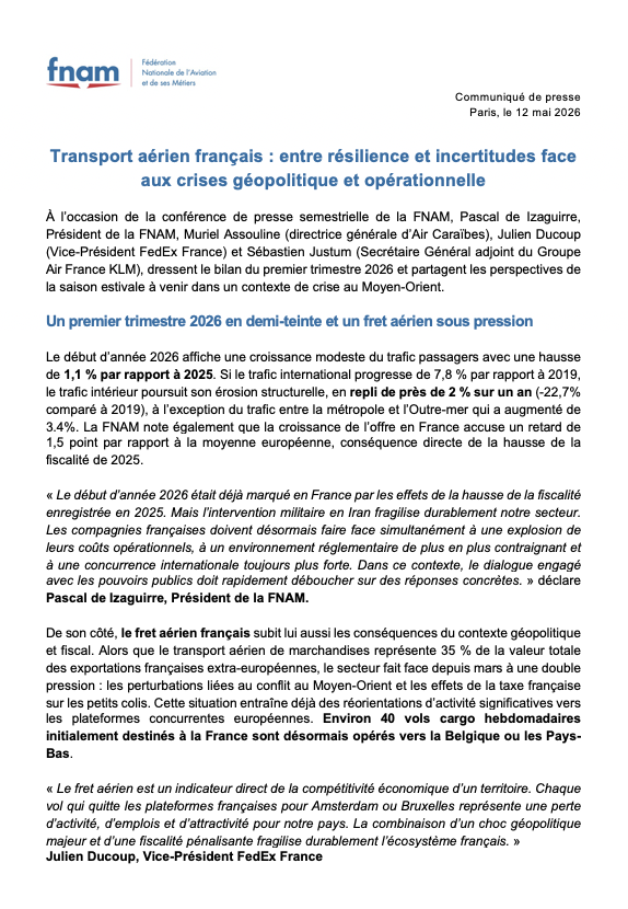 Fédération Nationale #Aviation et ses Métiers ✈️ tweet media