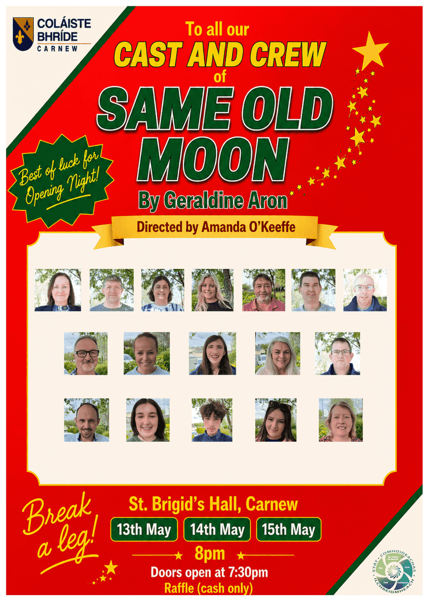 cbcarnew's tweet photo. SAME OLD MOON - Opening Night Approaches https://t.co/93I5TJkwUW