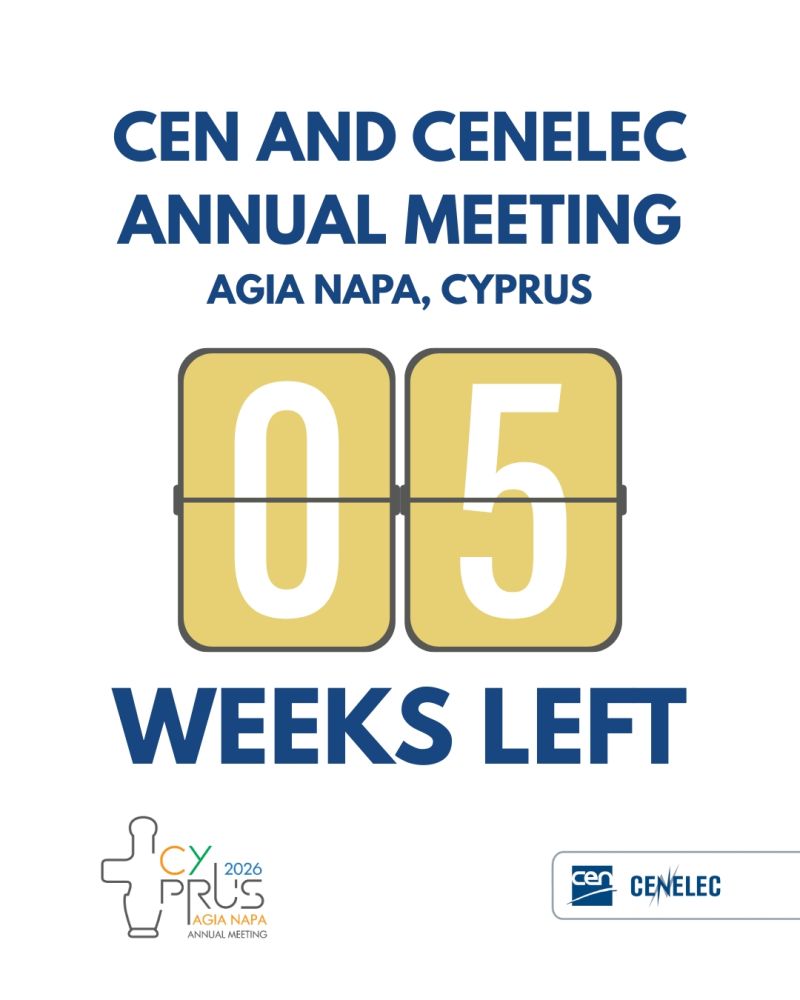 CEN and CENELEC tweet media