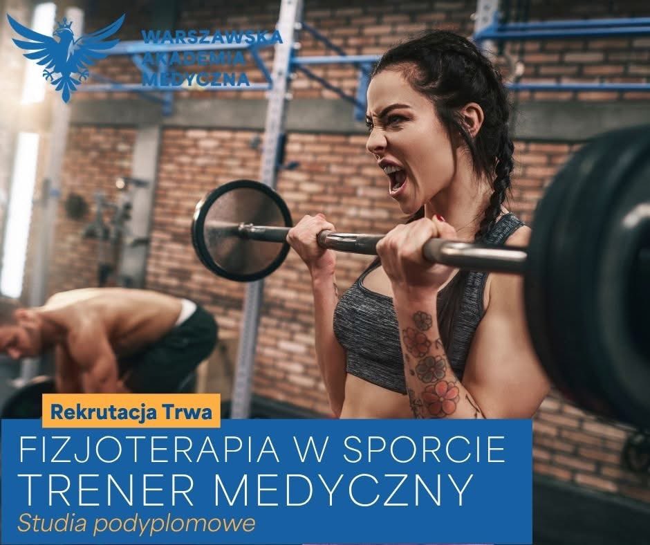 MMedyczna's tweet photo. Studia podyplomowe fizjoterapia w sporcie - trener medyczny #fizjoterapiawsporcie #fizjoterapia #trenermedyczny #fizjo #trening #trenerfitness #medycyna https://t.co/rH8cOZ68Is https://t.co/zJ3wpSCOLc