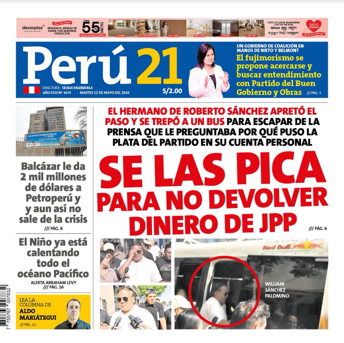 Perú21 tweet media
