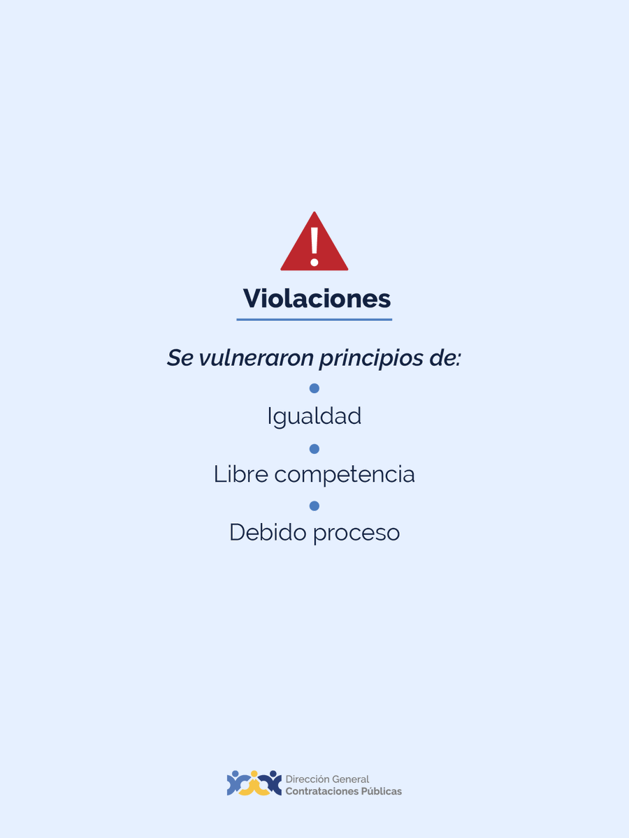 Dirección General de Contrataciones Públicas tweet media