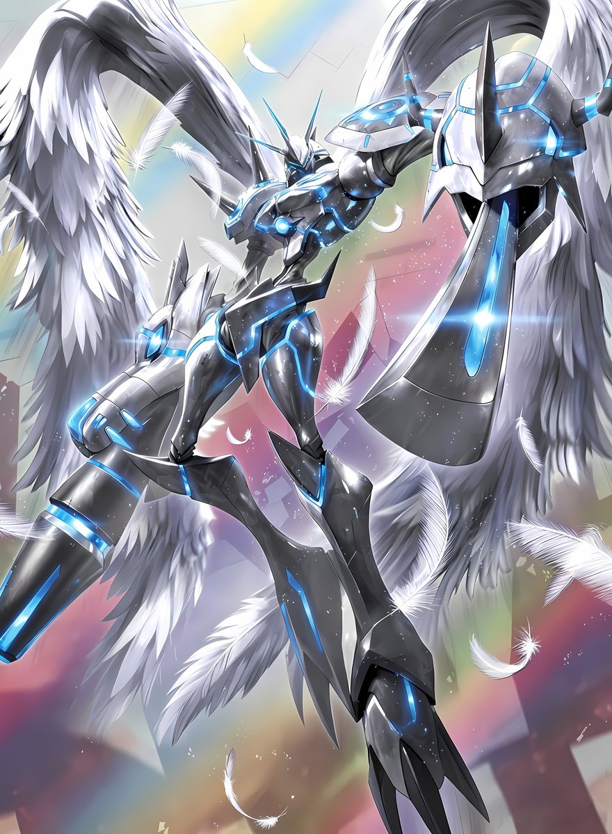 Elaswu's tweet photo. Omegamon
#Omegamon: Merciful Mode
#digimon
#TCG
#4K https://t.co/W7JvR1r4o7