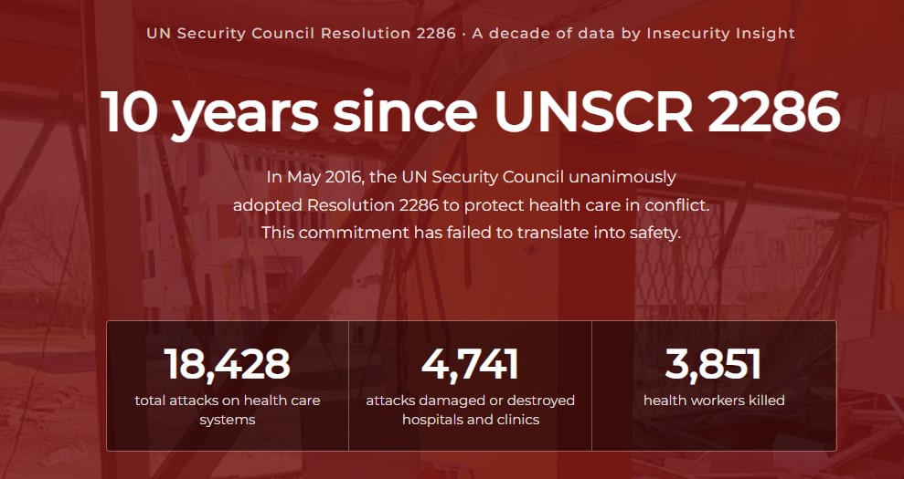 Insecurity Insight tweet media