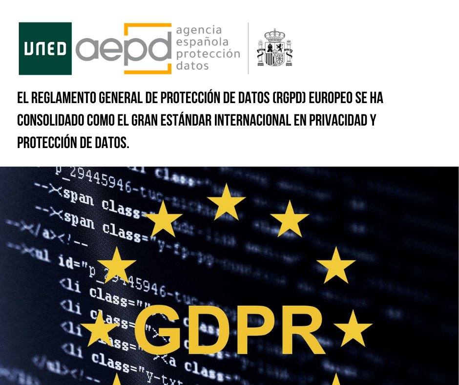 MasterRGPD's tweet photo. RGPD: trasciende las fronteras de la UE, influye en legislaciones de América Latina, Asia y Norteamérica. Y en las políticas globales de grandes compañías tecnológicas.
Máster RGPD: https://t.co/aPCOqTOltv

@FundacionUNED  #ProtecciónDeDatos #Privacidad #DataProtection #Derechos https://t.co/jL6jIhrCTL
