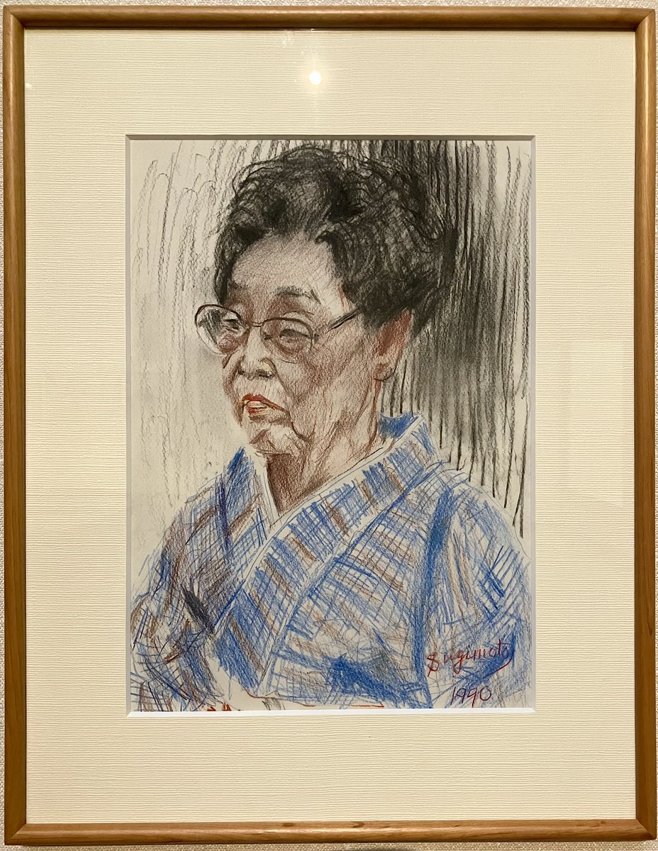 次いで第二展示室。画家・杉本健吉と実業家・本多静雄の交流が焦点。二