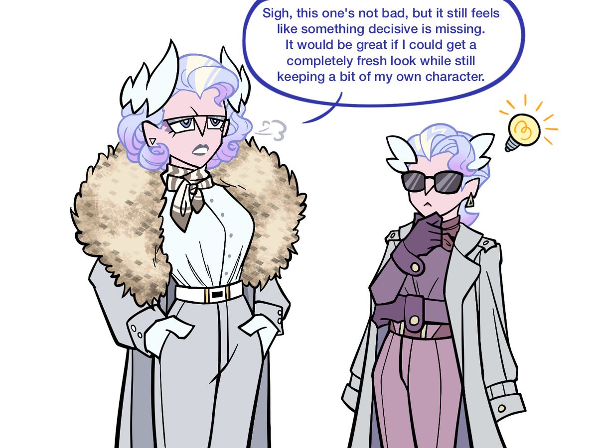 TeresaStockwe11's tweet photo. Genderbent Ramies' dress-up time(2/2)
The short-haired Ramie on the left was designed by: me
The long-haired Ramie on the right was designed by: @linxinyi634
#Newパンスト #NewPSG #pantyandstocking #ramie https://t.co/QXdmbxiZHp