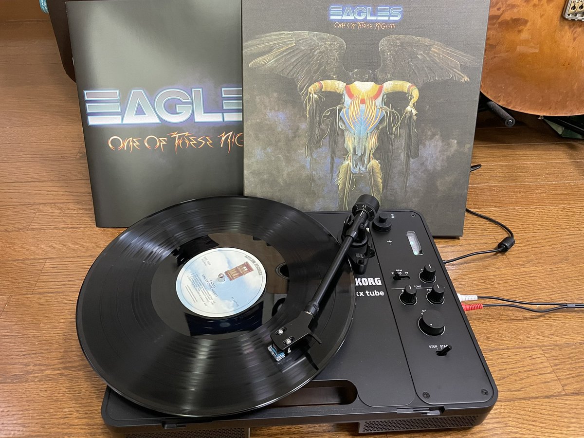 イーグルス「呪われた夜(デラックス・エディション) 」届きました！LP 