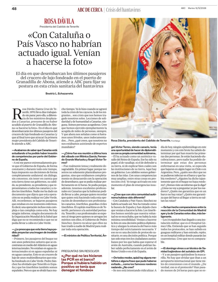 Rosa Dávila tweet media
