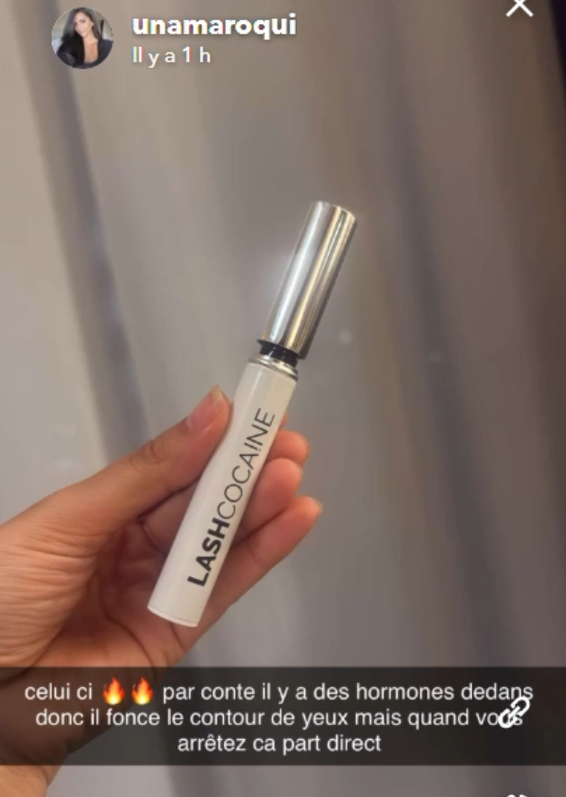 AllMockingbird's tweet photo. 🔴Promotion du Sérum #Lashcocaine TikTok Shop; sûrement celui de la capture plus bas🔽, sérum contenant de l'Ethyl Tafluprostamide, jugé NON SÛR par les experts européens (SCCS) et Avertissement @Anses_fr ⚠️
🔴Risque minimisé (capture 2)⚠️
@dgccrf https://t.co/4YBF2a4COO