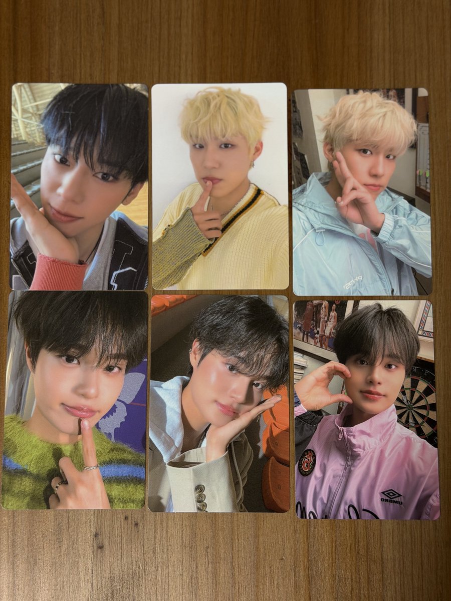 _25trhk's tweet photo. AB6IX トレカ交換

譲  ドンヒョン ウジン デフィ
求  💜ウン

郵送または5月23、24日ソウルコンにて手渡し交換も可能です。
条件の合う方お気軽にお声掛けください🙇🏻‍♀️ https://t.co/fjToCckWLy