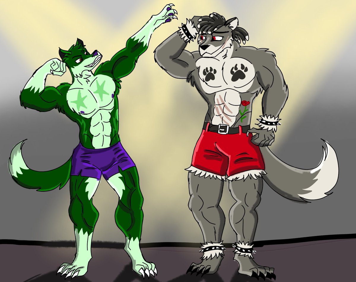 YahyaSobhi3077's tweet photo. Hope you liked it 'flexing " @MichaelBla18057 @SaulHulkLobo98 #furry #furryart #bodybilder #musclenerd https://t.co/nlOBnz88ef
