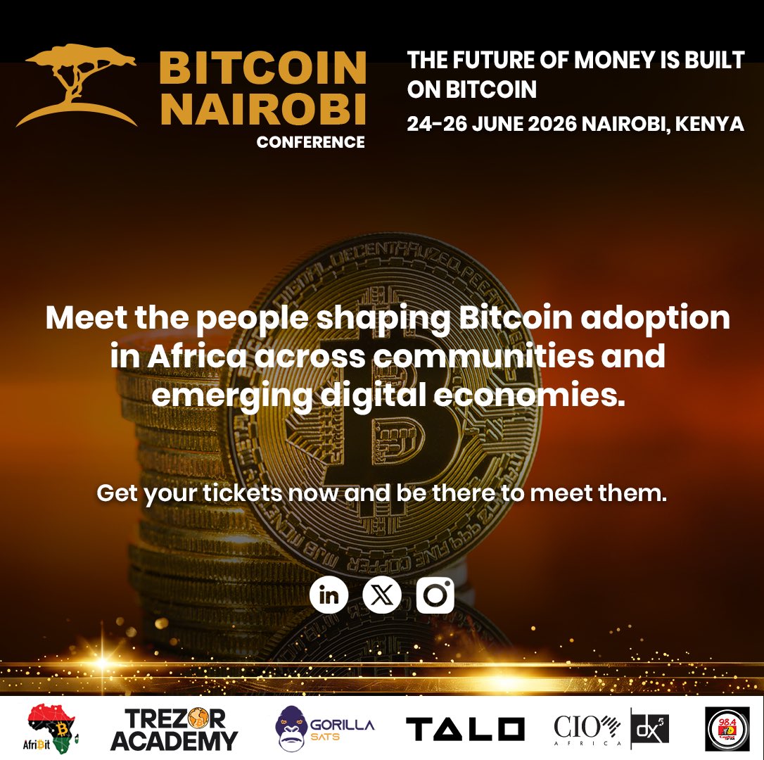 Bitcoin Nairobi Conference tweet media