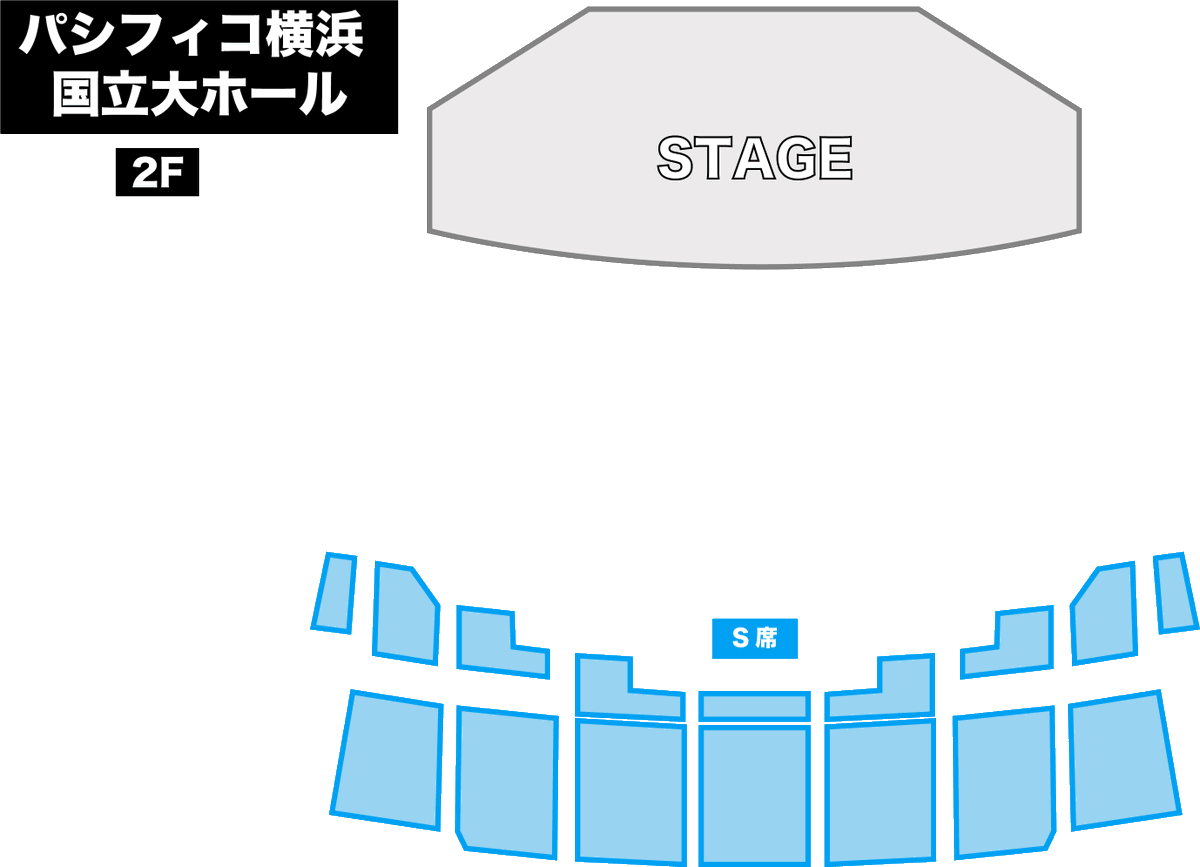 こまっぷ 神椿横浜戦線2026 座席エリアマップ ￣￣￣￣￣￣￣￣￣￣ 9.5 Sat