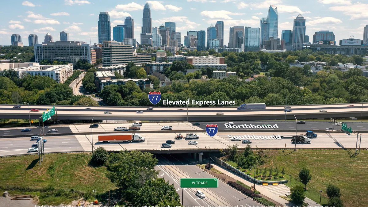 JoeBrunoWSOC9's tweet photo. ICYMI: The I-77 toll lane project from Uptown to SC is in jeopardy after Charlotte City Council voted to rescind its support

https://t.co/eHsyEe5xDR https://t.co/A1va37u7Im
