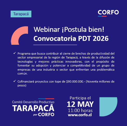 Corfo Tarapacá tweet media