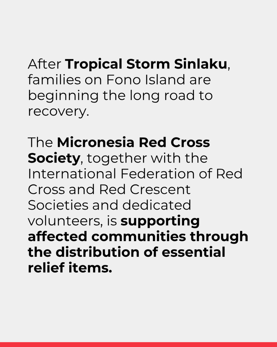 IFRC tweet media