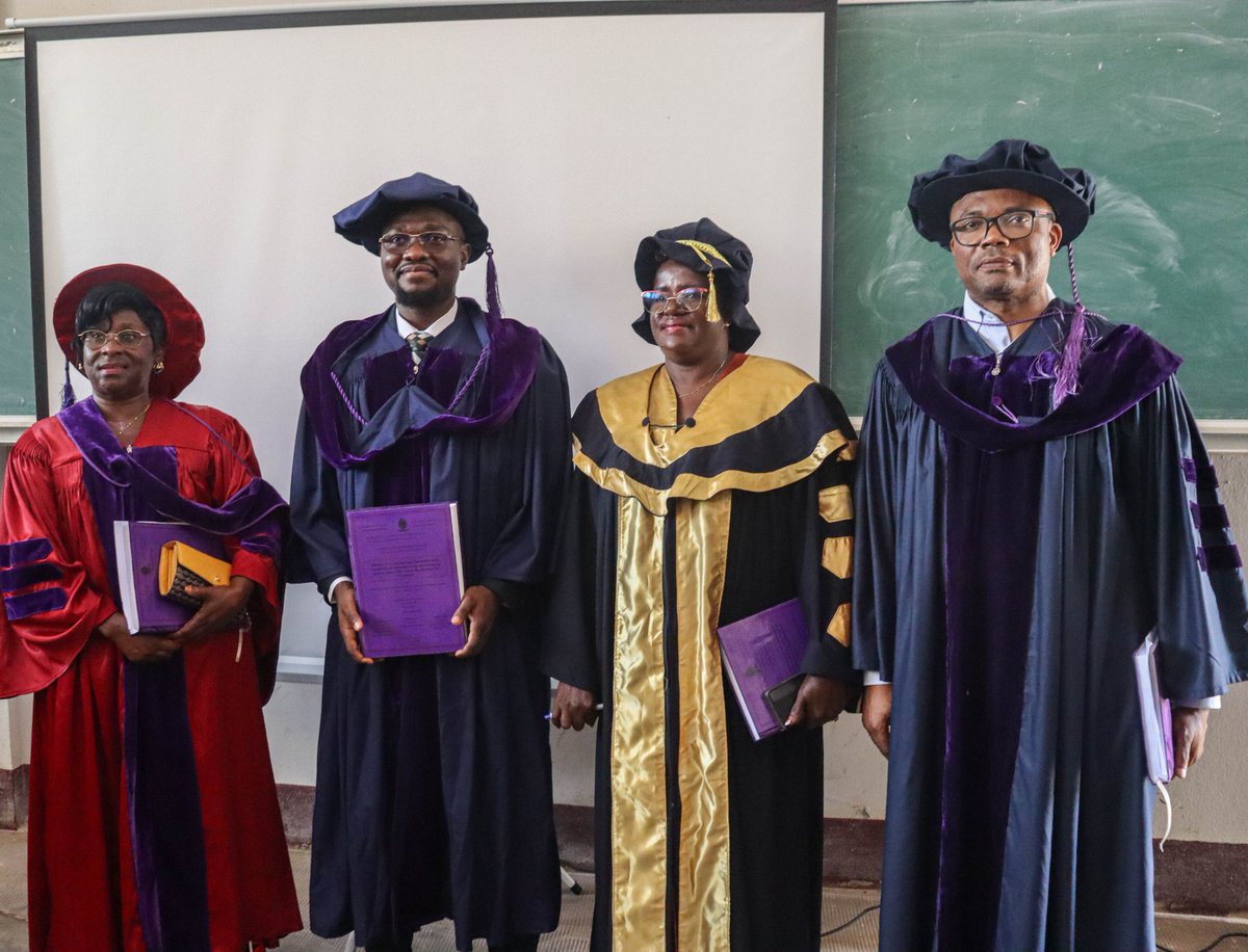 cam_crid's tweet photo. Monday, 11 May 2026, Department of Biology and Animal Physiology, @NgoaEkelle , @FonkouNat  successfully defended his PhD thesis on insecticide resistance and malaria transmission.
After a high-level scientific discussion, the jury awarded him the Highest Distinction unanimously. https://t.co/eQvX6goDTY