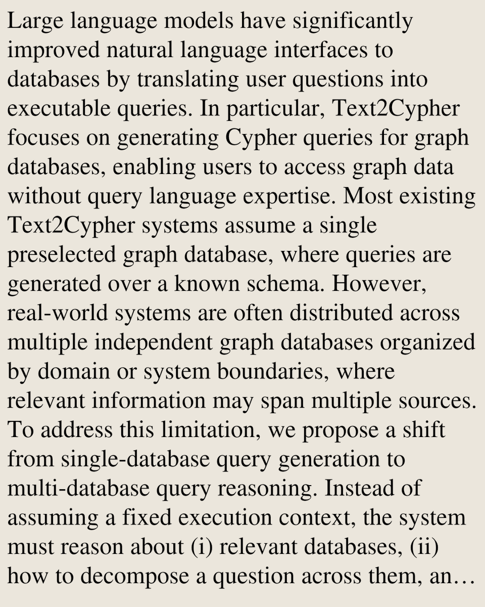 Databases Papers tweet media