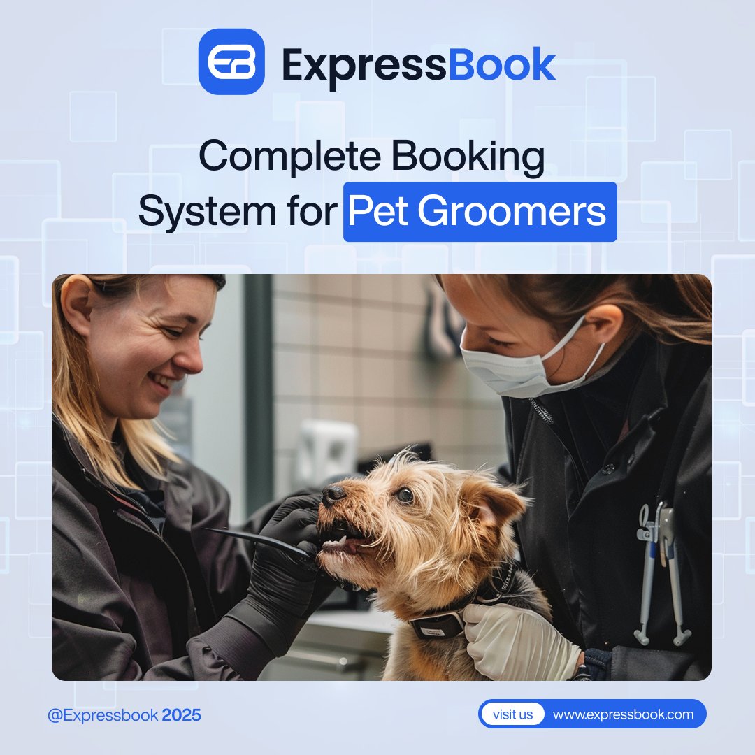 bakoserge's tweet photo. Complete Booking System for Pet Groomers
#expressbook #bookings #services #pet #cyprus #ireland #unitedkingdom #sweden #norway #denmark #unitedstates https://t.co/WaQpFbrJYR