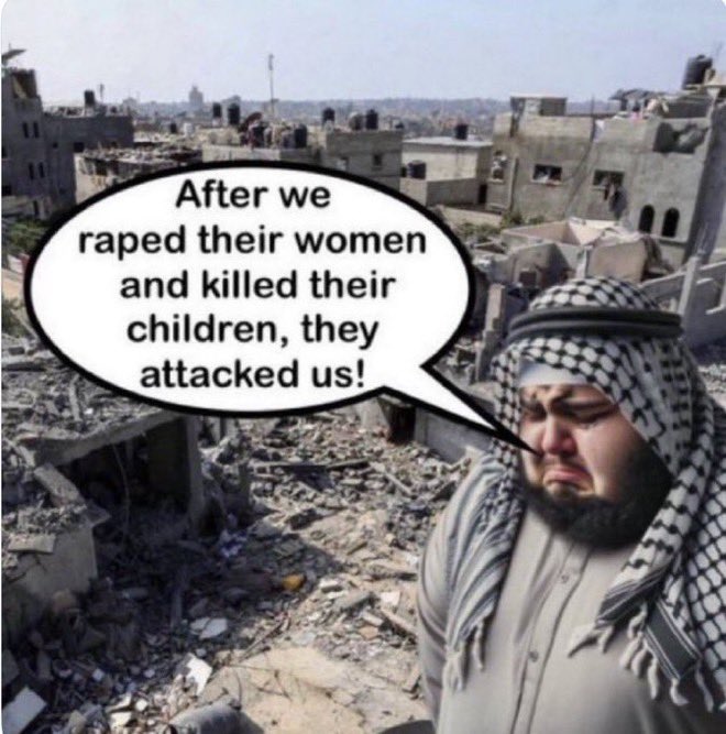 Misscryptonite's tweet photo. I don’t care what happened 50yrs ago, 100yrs ago, 1000ago. I are about the hete and now and future generations. What was done in the name of Islam on Oct 7th was horrific. Gaza started that they knew Israel would have to do exactly what they are doing. If Israel stopped today you would commit an oct7th atrocity again. I’ve seen vids with Palestinians stating the fact