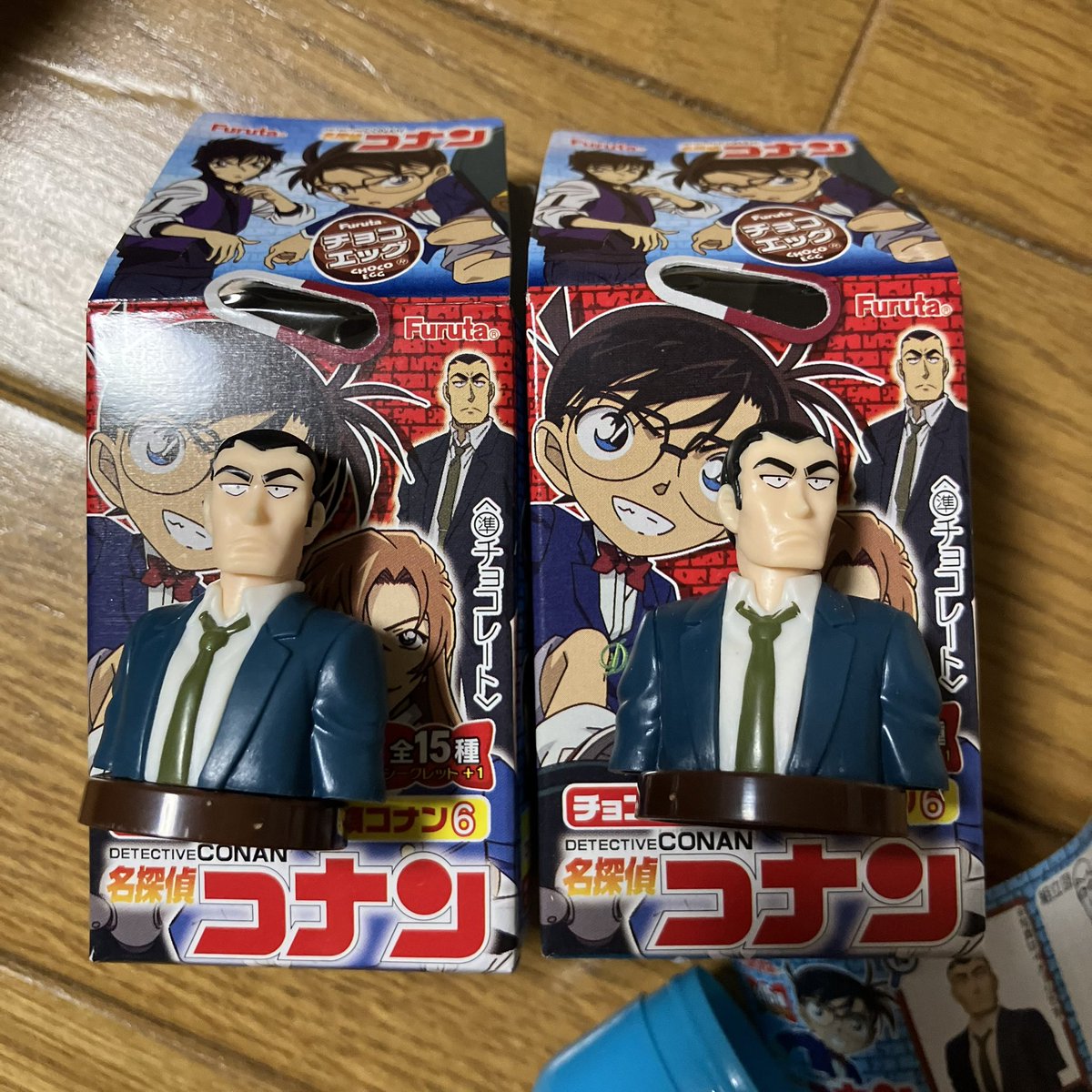 コンビニに2個あったからどっちも買ったらこうなったw #チョコエッグ