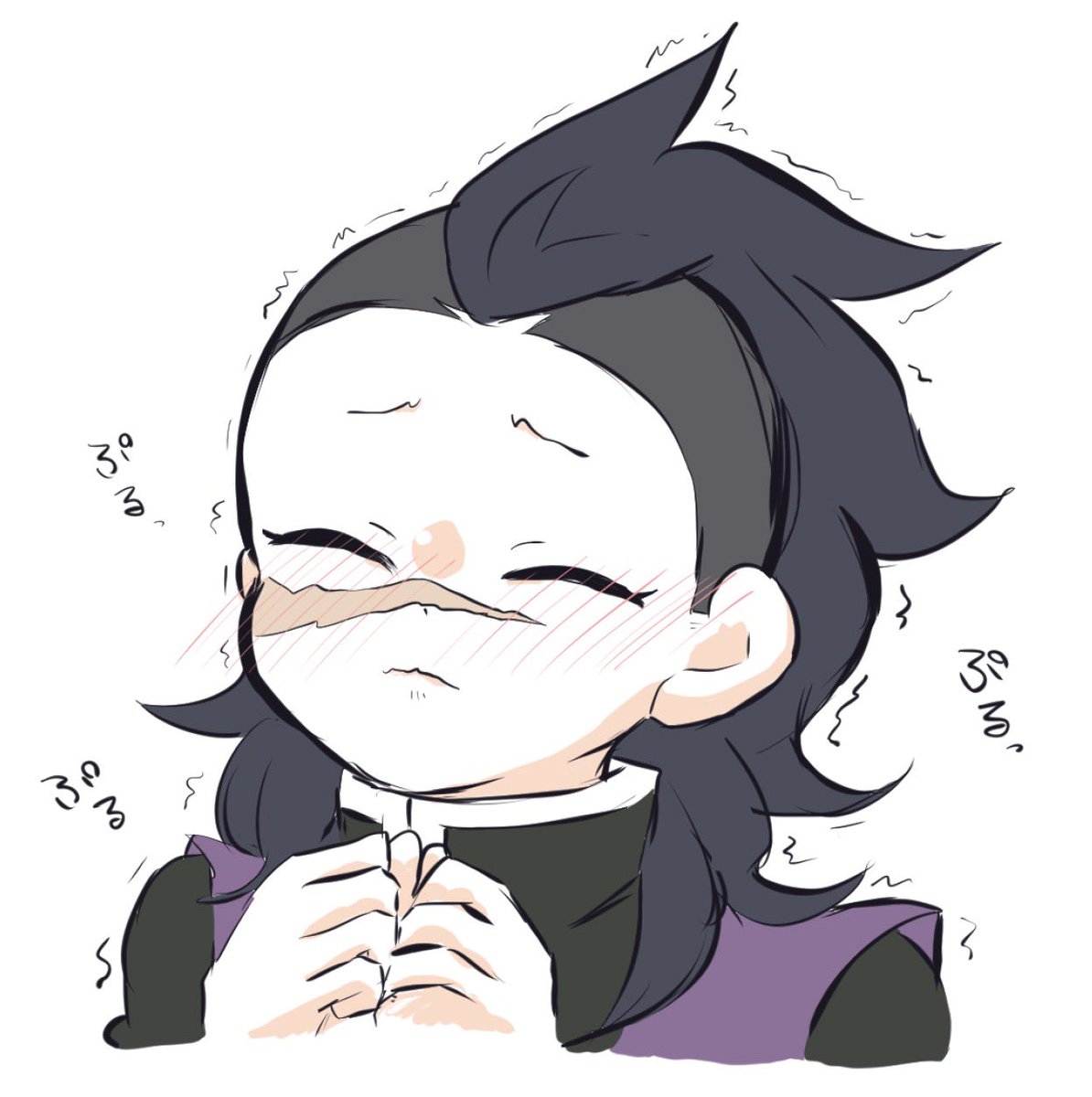 キス待ち顔🍉くんのらくがき