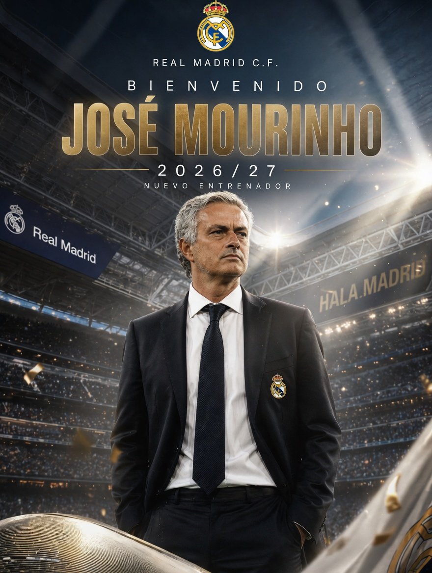 🚨 José Mourinho is set to become the next manager of Real Madrid!