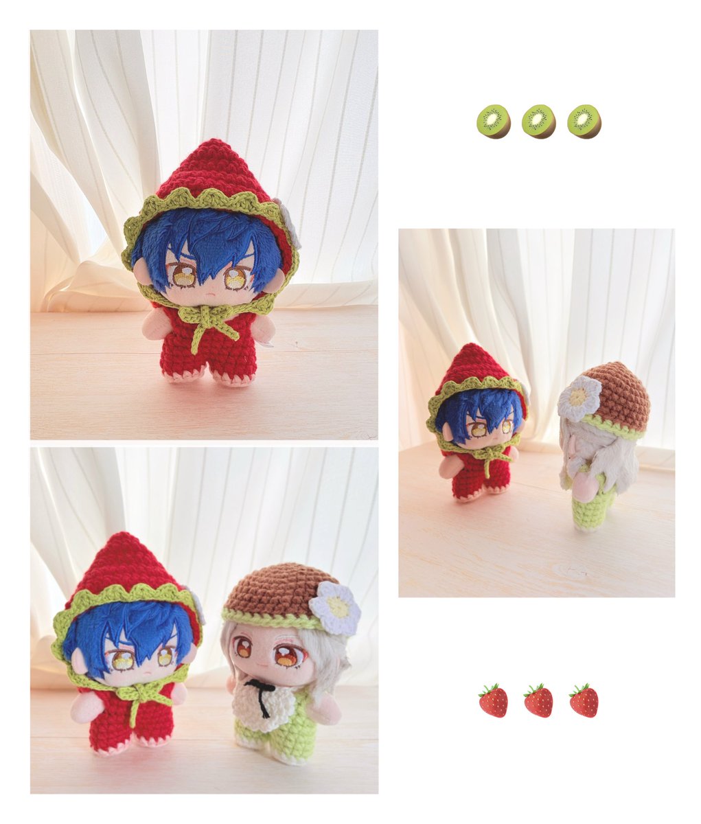 ngsanta4edn's tweet photo. またまた、ぁぽふぁくとり〜様（@apoFACTORY ）より素敵なお洋服をお迎えさせていただきました✨🍓🥰キウイに引き続きいちごコーデも可愛すぎます⋆₊˚⊹ 一緒にお迎えしたお花のフリルバケハもこれまた可愛くてこれからの季節に大活躍しそうです！お迎えできたご縁に感謝〜！大切にいたしますね💝˖˚ https://t.co/MZmVnR4L41