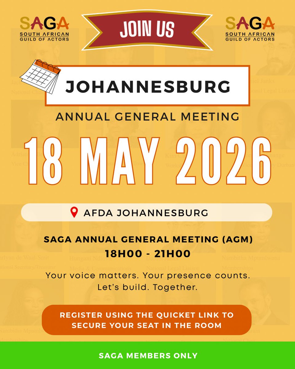 South African Guild of Actors tweet media