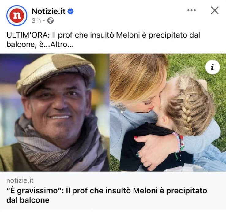 L'onorevole Bonelli, appena saputo di questa notizia, ha chiesto che la Meloni venga immediatamente a riferire in aula.