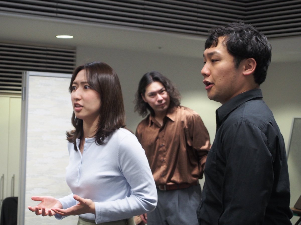 OperaLabJapan's tweet photo. 本番まで、いよいよあと1週間半。
立ち稽古も佳境に入り、作品の熱量が日に日に高まっています🔥

🗓️5/23(土) 16:00開演
🎭21世紀版 歌劇《ドン・ジョヴァンニ》
📍渋谷区文化総合センター
🎫 https://t.co/DLjFabIehU

有難いことに残席わずかです。ご来場をご検討中の方は、お早めにご予約ください！ https://t.co/4R0SouOHYu