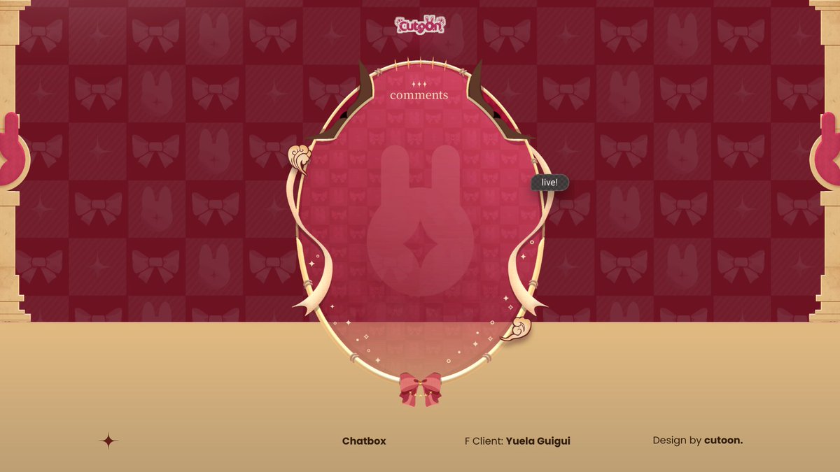 cutoonthebunny_'s tweet photo. a chatbox overlays collection I've created ✨ https://t.co/VxH0347Cq0