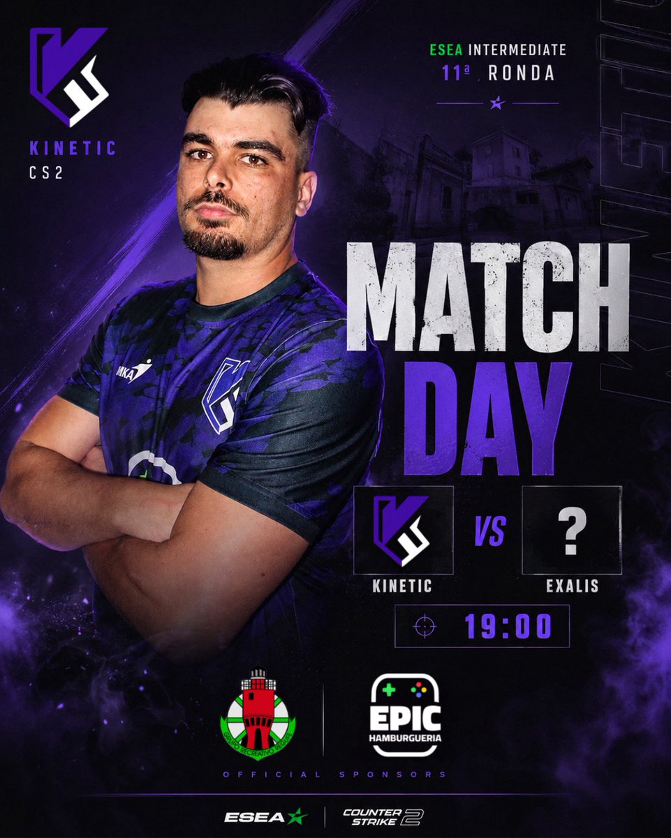 KINETICESP_GG's tweet photo. Hoje temos mais uma etapa na ESEA Intermediate.

🆚 EXALIS
🕖 19:00

Olho na vitória!

📺 Assiste aqui:
👉 https://t.co/4I2GEwIJnW | @oGuitcho 

#KINETIC #CS2 #ESEA #EsportsPortugal

@n0nam3333333333 @rguilhermematos @rxcs2_ @HarD3vilCS @AAPOCA_ @afabiii5 https://t.co/Q2h5J8gBGa