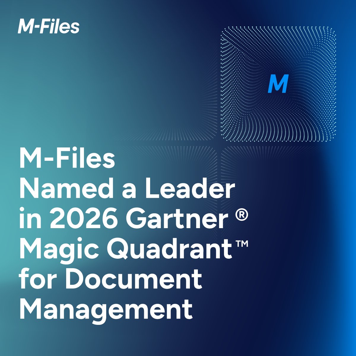 M-Files tweet media